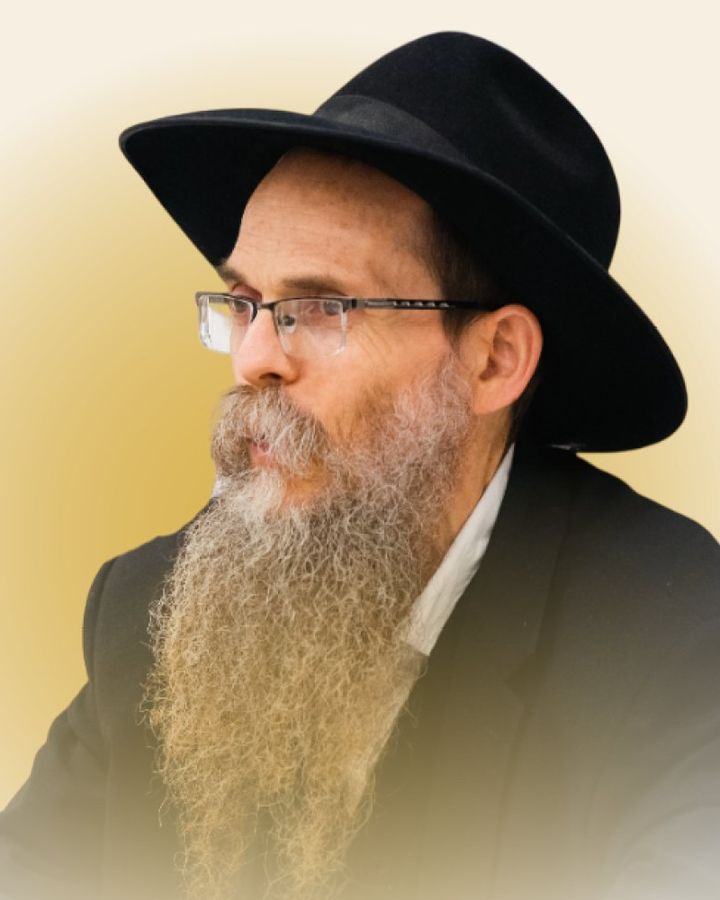 Portrait of Rabbi Yitzchak Shapira, author of The Creator's Desire